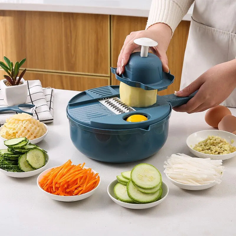 Cortador de Legumes Manual MultiCorte - Ultimas Unidades